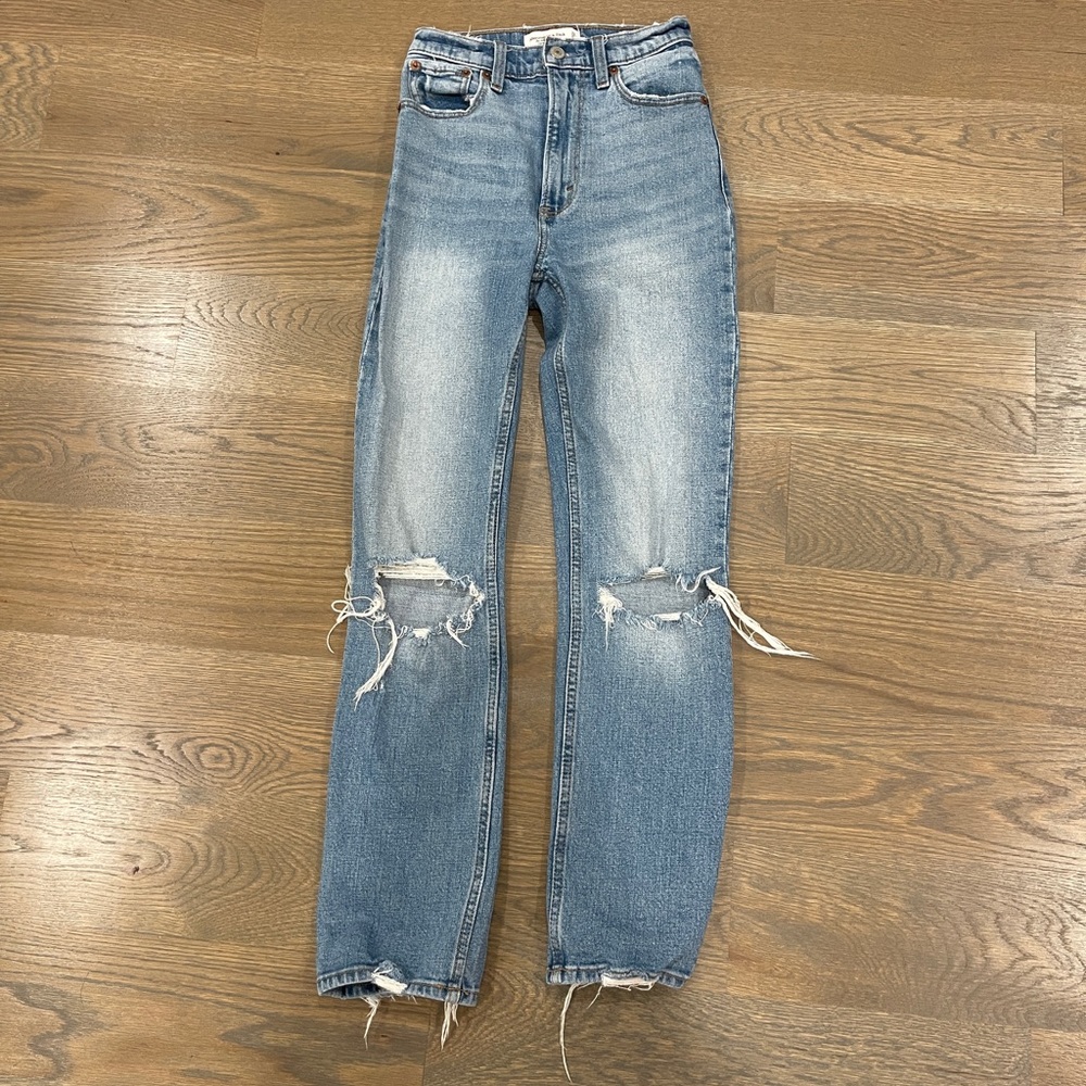 Abercrombie Ankle straight jeans